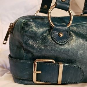 Banana Republic Leather Purse, Teal